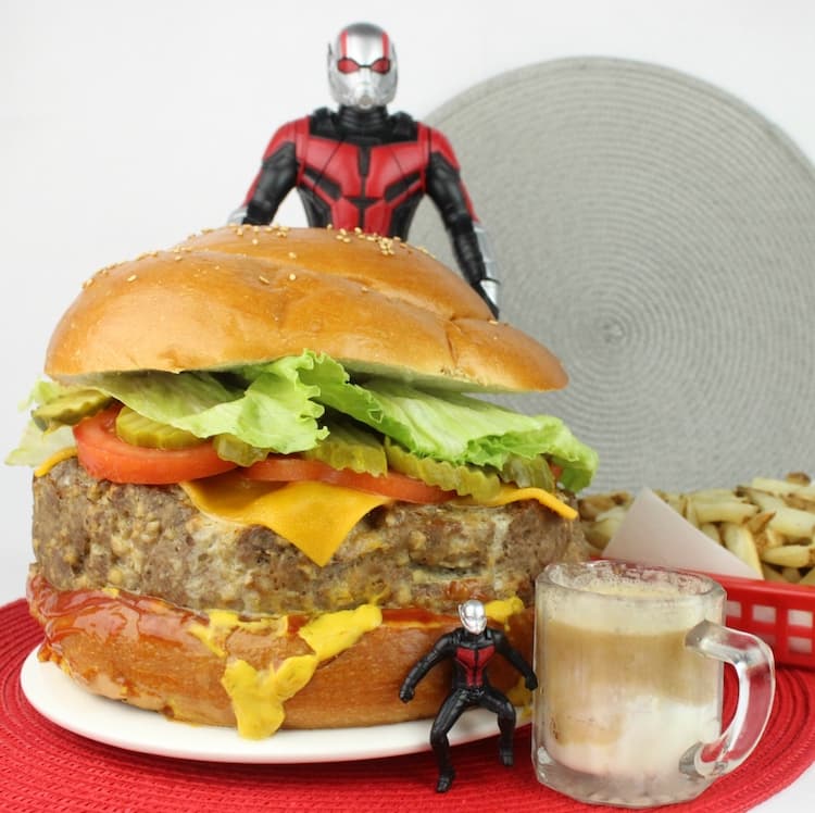 Ant-Man Giant-Man burgers